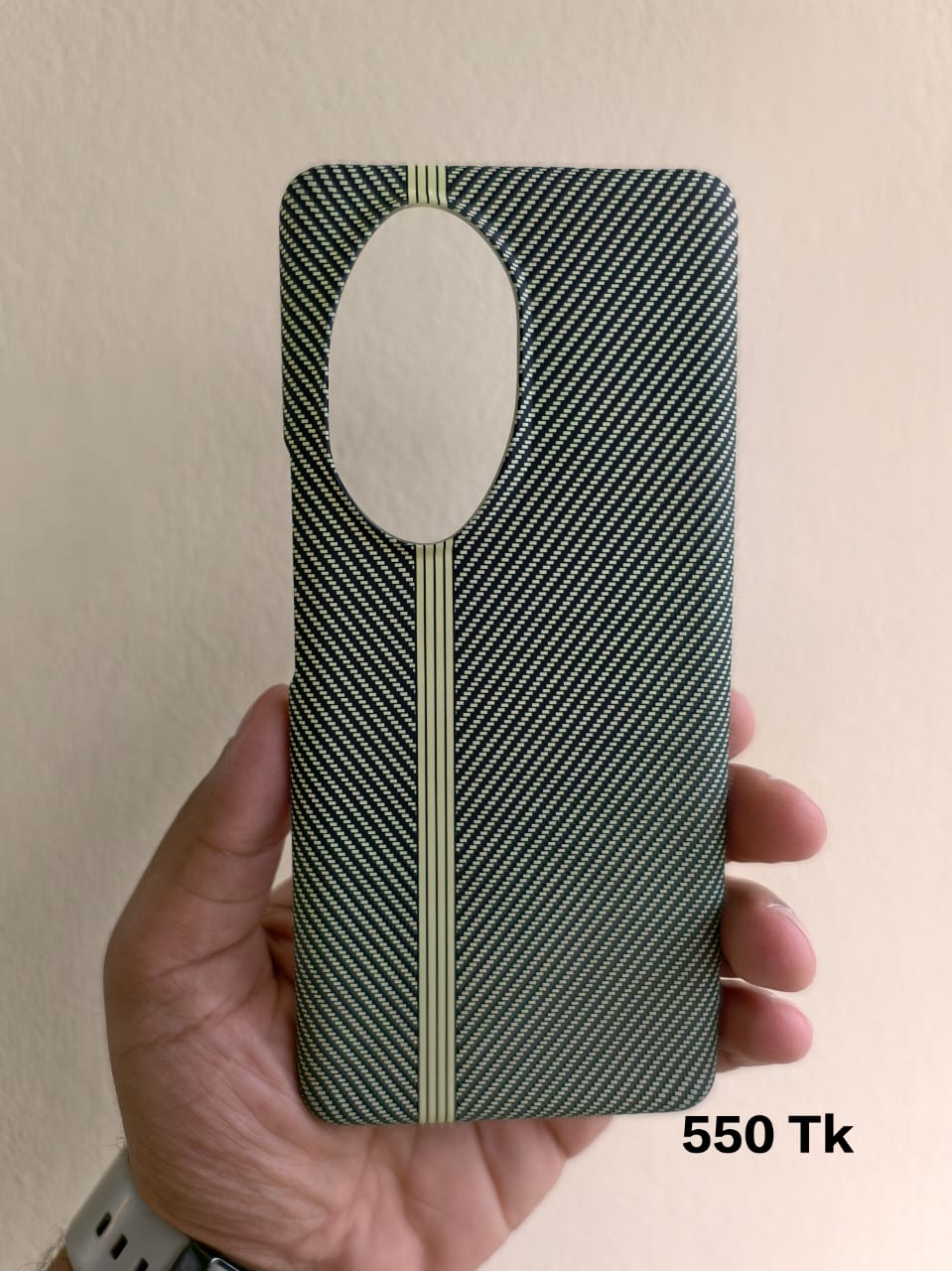Honor 100 Pro Carbon Fiber Texture Back Cover